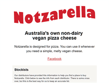 Tablet Screenshot of notzarella.com.au